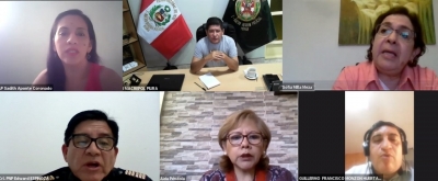 Junta Transitoria se reúne con PNP y Fiscalía de Piura y Sullana