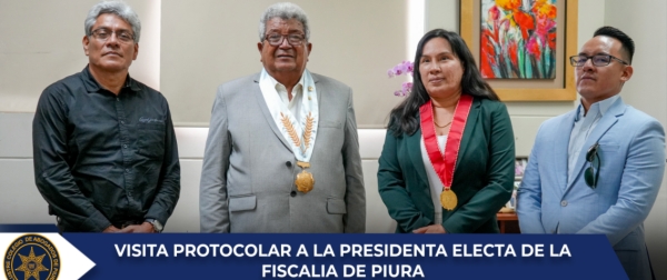 Colegio de Abogados de Piura dialoga con la presidenta electa de la Junta de Fiscales sobre necesidades en el sistema de justicia