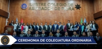 Ceremonia de Colegiatura Ordinaria 9 de Agosto