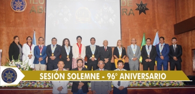 Sesión solemne 96° aniversario